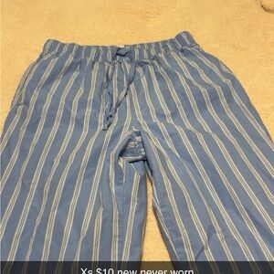Old Navy Blue Striped Women's Joggers